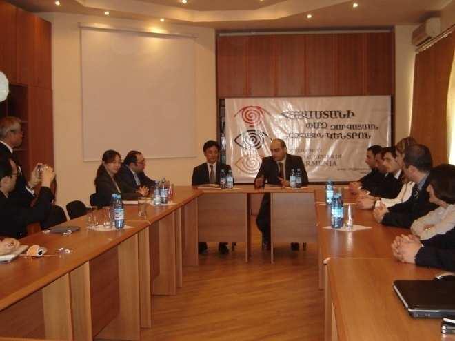 Enterprises in Armenia'' is to be implemented by SME DNC of Armenia in the period of 2005-2008.