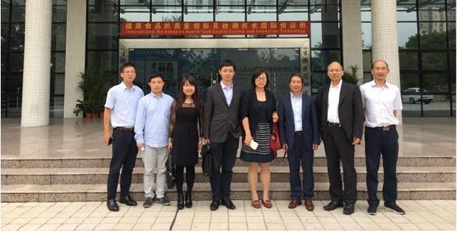Chunhui Plan delegation in Guangdong University of Technology The delegation was warmly welcomed by the reception organization.