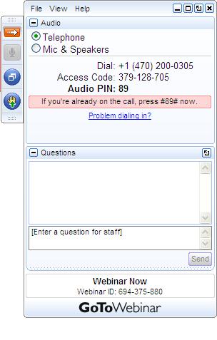 the Enter a question for staff.