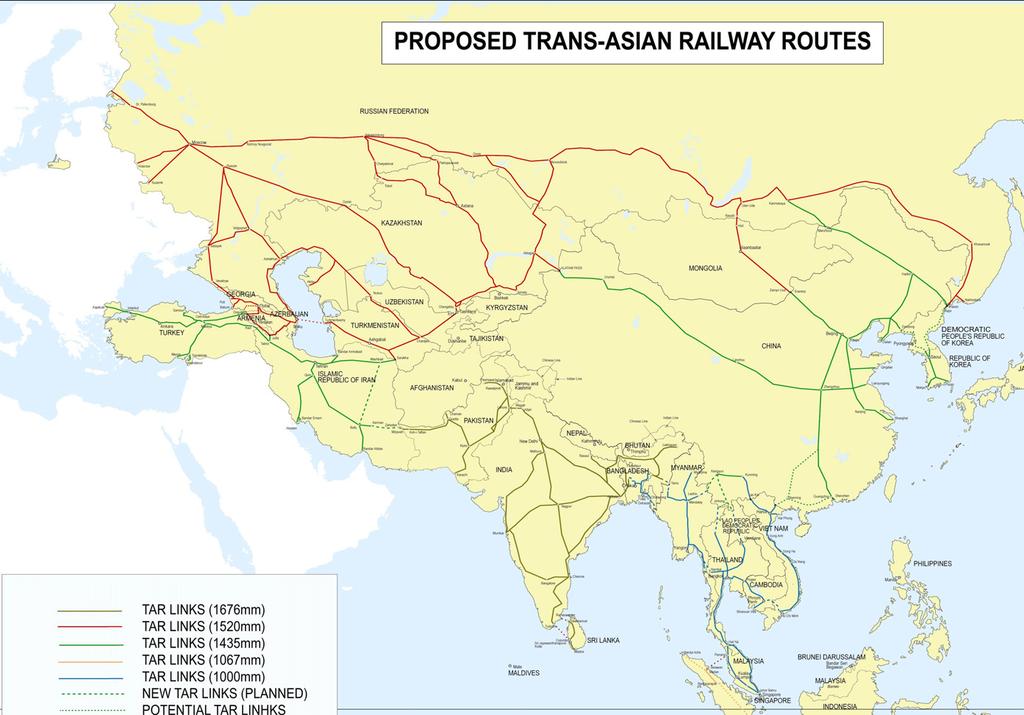 Investment Costs - Asian Highway Priority Projects South East Asia North East Asia Central & South West Asia South Asia Total Kilometers of road covered 3,569 6,546 12,038 3,434 25,587 Cost in US $