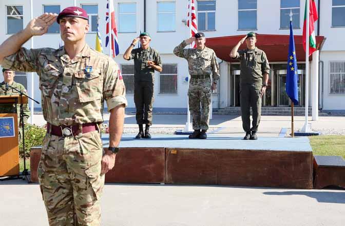 visits Operation Commander presided over an International Medal Parade On Wednesday 10th October an International Medal Parade (IMP) took place at Camp Butmir.