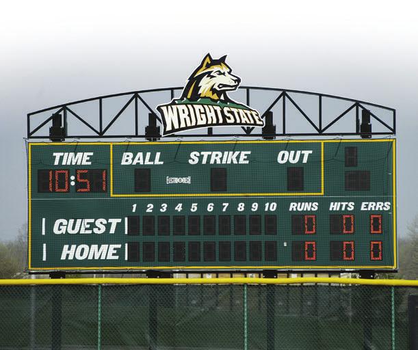 Along with hosting Wright State games, the field