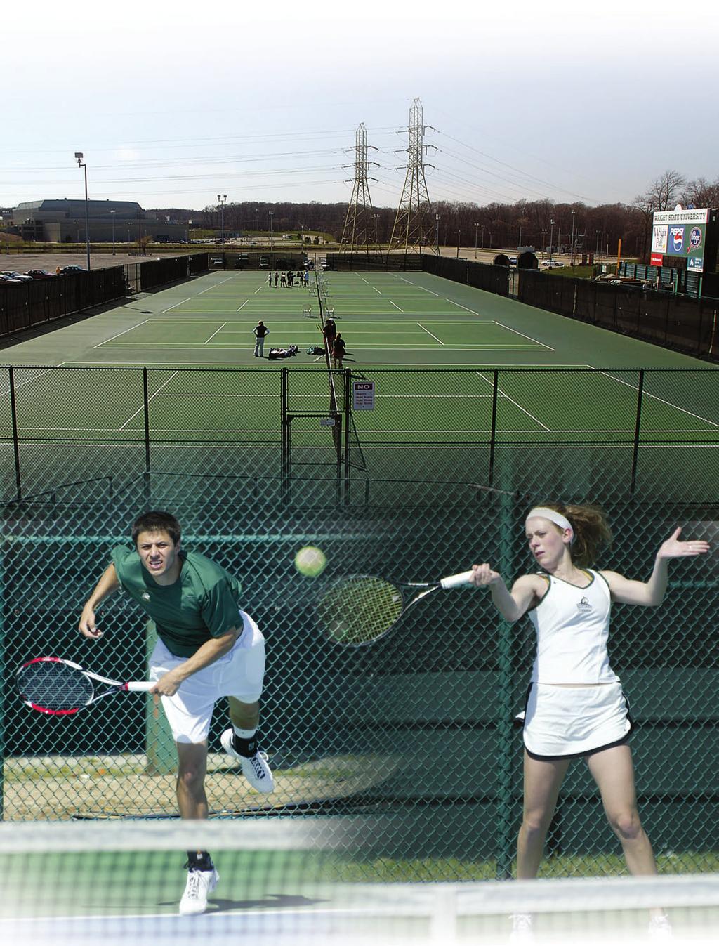 WSU Tennis Courts The home of the Wright State men s and women s tennis teams, the WSU Tennis Courts,