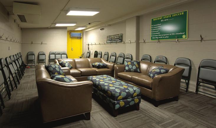 The complex includes restrooms, team rooms and concessions.
