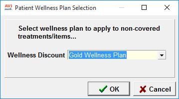Selling a Wellness Plan Selling a Wellness Plan means adding the plan to a patient s Medical History. Add a Wellness Plan to Medical History 1.