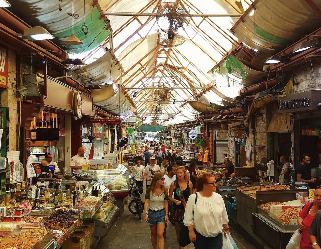 Market visit in Jerusalem
