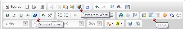 Toolbar Use the links under the Letter Body text box to edit and format the letter as explained below. Spell Check Click the Spell Check link to check the spelling.