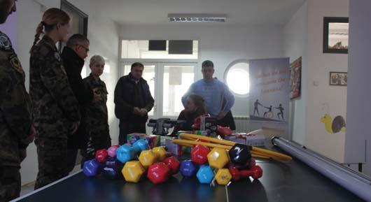The Basic Rehabilitation Centre in Mitrovica North was very
