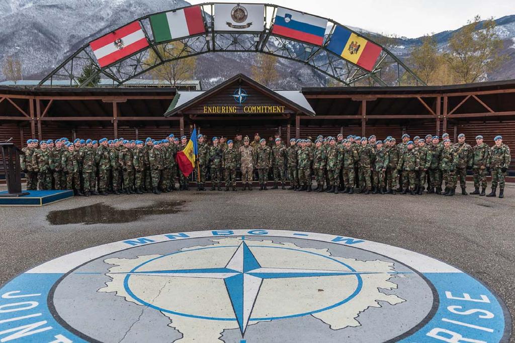 MULTINATIONAL BATTLE GROUP WEST (MNBG-W): MOLDOVAN CONTINGENT TRANSFER OF AUTHORITY On December 11th 2017, the Transfer of Authority (TOA) ceremony of the Moldovan contingent which are part of the