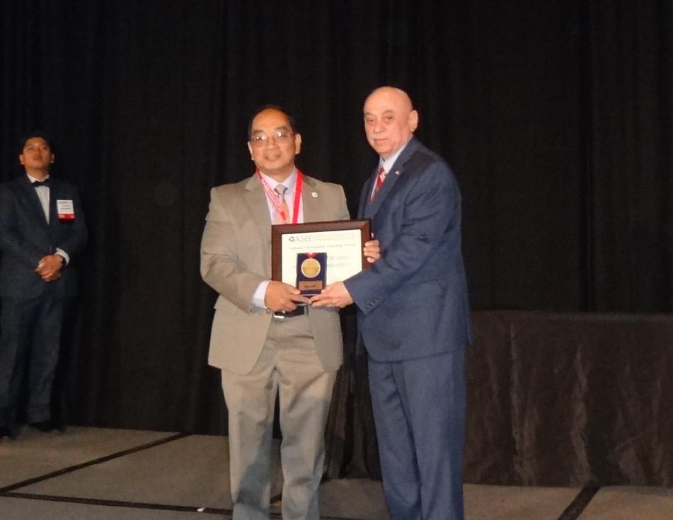 Cañada College July 26, 2017 Report to the SMCCCD Board of Trustees 8 Dr. Enriquez Recognized at ASEE National Conference (cont.