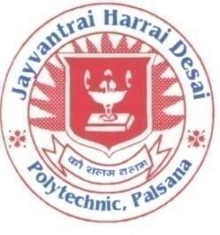 JAYVANTRAI HARRAI DESAI POLYTECHNIC [ 686 ] [ Administered by Dr. Saurabh J. Desai Charitable Trust ] [ Approved by AICTE, New Delhi and Affiliated to GTU, Ahmedabad ] Smt.
