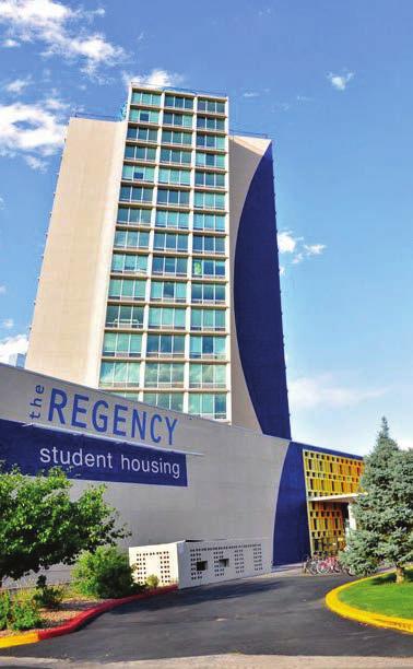 WELCOME TO THE team CAMPUS ADVANTAGE AWARDED MANAGEMENT OF TWO COMMUNITIES IN COLORADO THE REGENCY Denver, CO