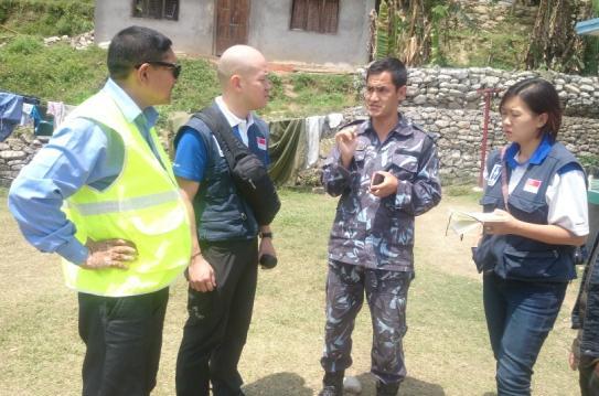Situation Report: Earthquake Disaster Survey for the Singaporean Medical team from 'Mercy Relief' to Sindhupalchok.