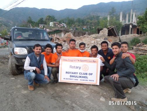 FoP, KUYRCC and Dhulikhel Hospital went to Sipa-pokhare VDC, Ward No. 6, Sindhupalchok on the date of 30 th April, 2015.