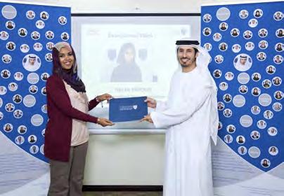 1-Staff Recognition: MBRSG organized a staff recognition and awards ceremony on