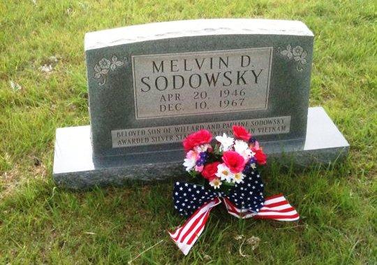 Melvin Sodowsky is buried at Lone