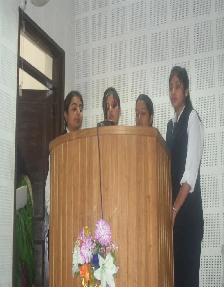 Students participated