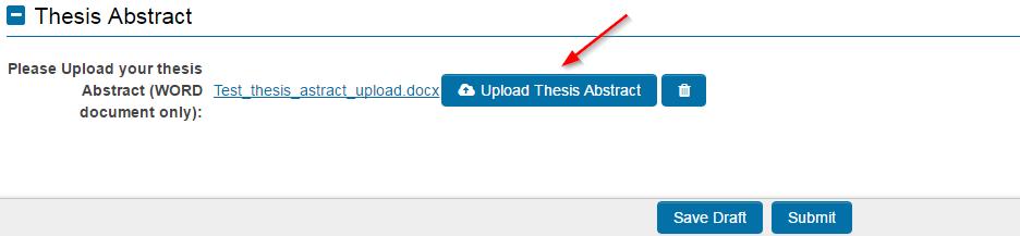 Complete the Final Report Thesis Report Activity 1. Complete all fields of the form as shown below including: a. Thesis Title b. Thesis Authors c. Date of submission of Final Thesis (i.e. date when you submitted the final version of your thesis (post-viva corrections) 2.