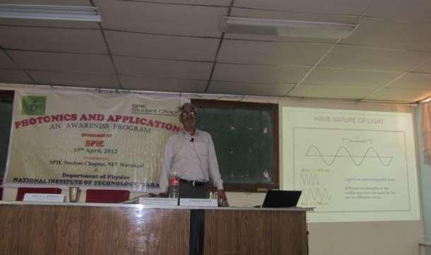Speaker 1 A lecture on laser fundamentals and its