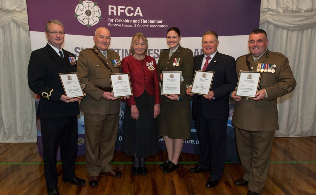 2. HM Lord-Lieutenants Awards for Reserve Personnel and Cadet Force Adult Volunteers 2.