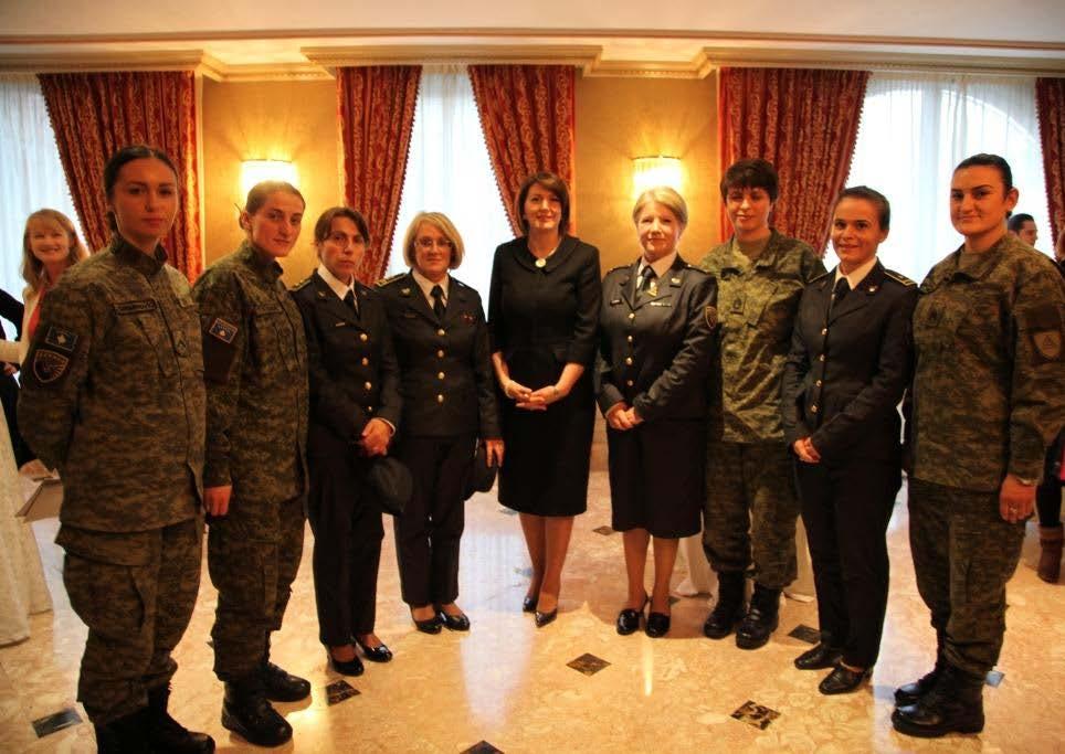 Inter-Ministerial Project About Women In Kosovo Security Sector Is Launched On December 10, both a documentary and a brochure about women, working in Kosovo security sector, were presented by the