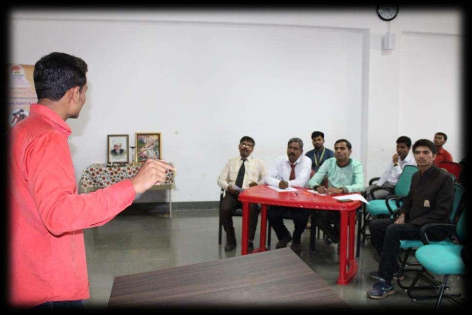 Aquib patel, Department of Mechanical Engineering, secured 1 st Prize in event Debate Competition at SIEM, Nashik