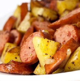 w/ Fried Potatoes & Onions, 19