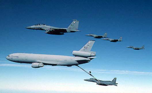 Air Refueling Air refueling missions in United States Central Command s area of responsibility refuel almost 74,000 aircraft per year. be limited to friendly airspace when possible.