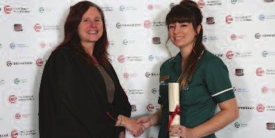 MEETINGS & EVENTS Recognising achievement CAW student awards On Saturday 26 November, our Director of Veterinary Nursing, Julie Dugmore, presented the College of Animal Welfare (CAW) Student Awards