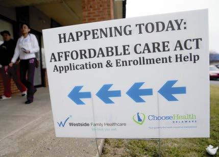 Department of Health and Social Services 12 Health Insurance Marketplace Delaware s second open enrollment period began Nov. 15, 2014, and ran through Feb. 15, 2015.