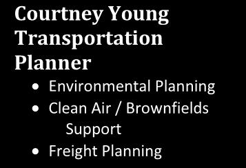Young Transportation Planner Environmental Planning Clean Air / Brownfields Support Freight