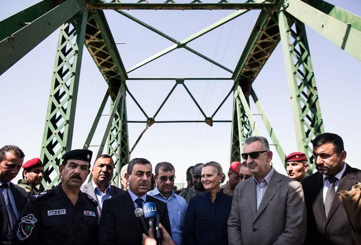 Support to peri-urban villages helps create a buffer of stability around major urban centers. UNDP will support key towns in the Mosul corridor in advance of liberation of the city.