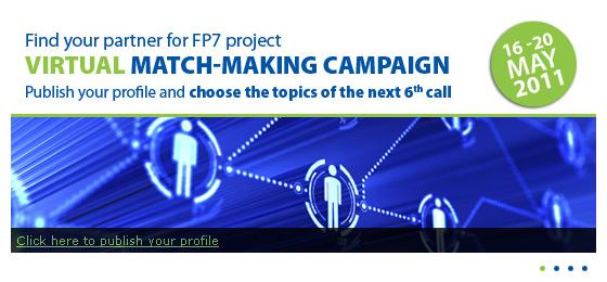 Virtual matchmaking campaign Virtual groups of interest are generated from the database: clustering SMEs and academia according to topics We