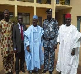 Baffa Ahmed Ningi former Director with the Fire Service; Representative of State Ministry of Health; Representative of State Emergency Management Agency (SEMA); Alh.