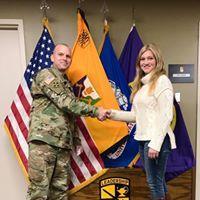 Upon her graduation, she was assigned to Company C, 334 th Brigade Support Battalion, Camp Dodge, Iowa as a Health Care Specialist.