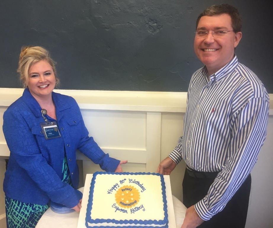 On June 9, the Eupora Rotary Club celebrated their 80th birthday!