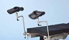 Smooth quiet height adjustment allows for optimal positioning helps patients with limited mobility