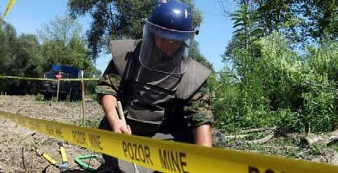 Mine Action Bosnia and Herzegovina has one of the most severe landmine problems in the world.