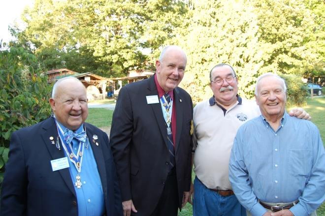 Heritage Days Rogersville District 1 Chapters held their combined meeting on Sept 15 in Unicoi with special guests NSSAR