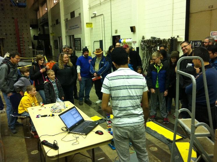organizations and departments from all types of engineering show off their work and studies to