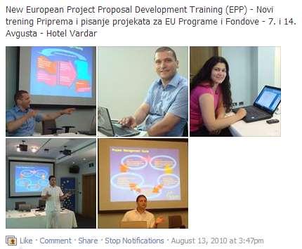 European project proposal development