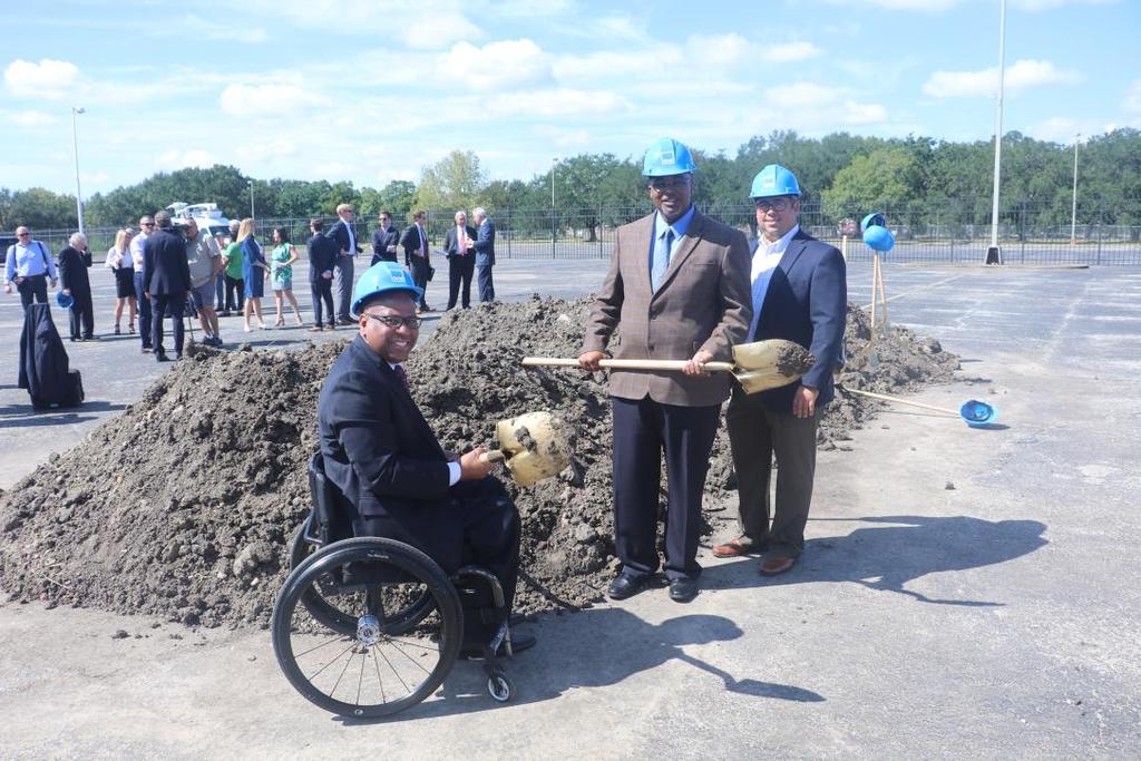 #THEGRID THE FUTURE OF STAFFORD The Stafford Municipal School District was proud to be part of the groundbreaking ceremony for "The Grid," a new 192-acre multi-purpose development located at