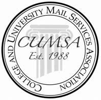 College & University Mail Service Association CUMSA mission is to promote, develop, and unite educational Mail employees.