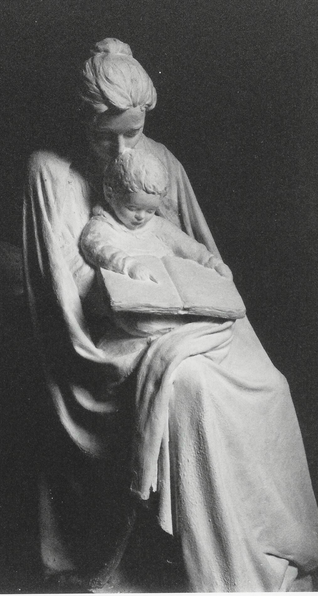 sculpture. She taught lost-wax casting and figure sculpture at Monterey College, California for several years. Ms.