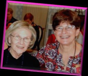 Judy Wadsworth and Sheila Brady- Root at a convention dinner. Judy and Jean Fuller at the convention.