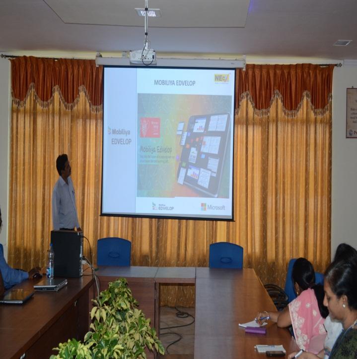 8. Departments of CSE & IT organized a Guest Lecture on Training program