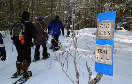 Enjoy a ski or go snowshoeing on one of our beautiful nature trails.
