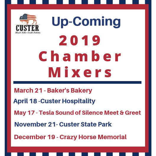 Mark Naugle - School Liaison Leah Scott - BID Liaison Mixer Schedule Stay Connected Chamber Happenings Help Wanted Web/Social Media Manager Black Hills Parks & Forests Association, a local non profit