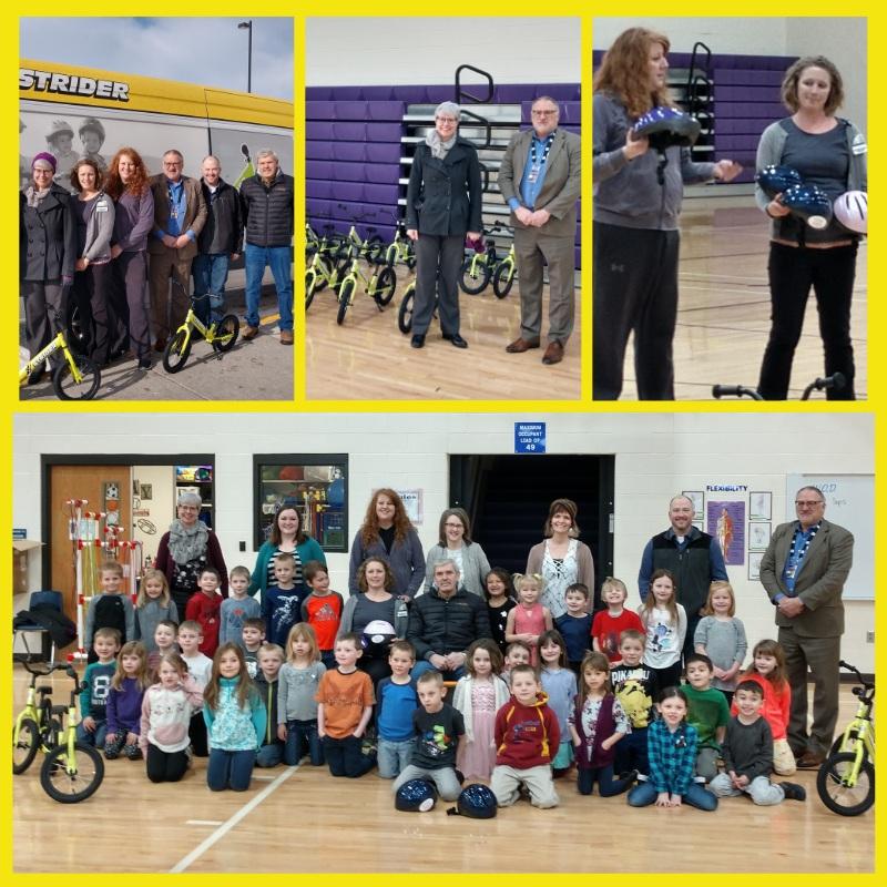 "The Strider Education Foundation, a 501(c)(3) organization, was formed in 2017. The Strider Education Foundation believes that learning to ride can help everyone lead a happier and healthier life.