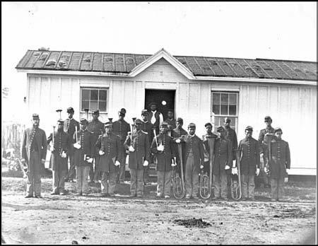 On May 1, 1863, the War Department created the Bureau of Colored Troops. Their job was to handle the recruitment and organization of all black regiments.
